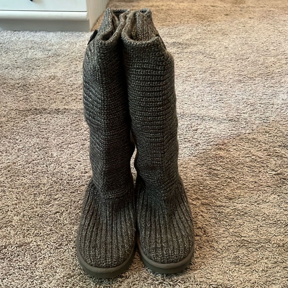 Grey UGG boots